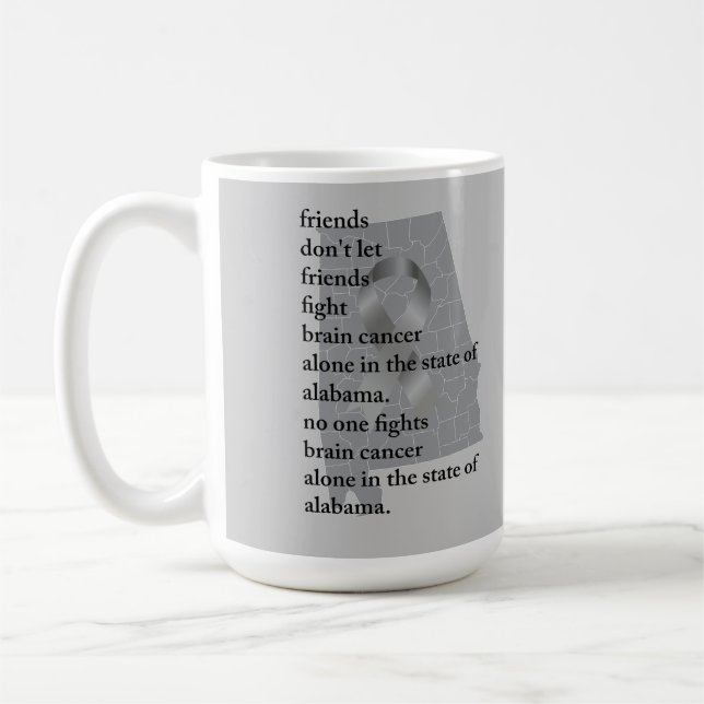 Brain Cancer Awareness in Alabama  Kaffeetasse (Links)