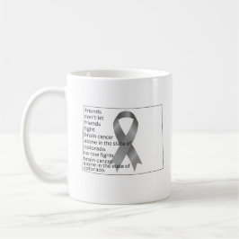 Brain Cancer Awareness in Colorado Kaffeetasse