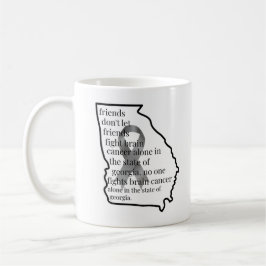 Brain Cancer Awareness in Georgia Kaffeetasse