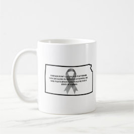 Brain Cancer Awareness in Kansas Kaffeetasse
