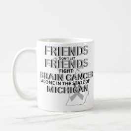 Brain Cancer Awareness in Michigan Kaffeetasse