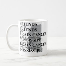 Brain Cancer Awareness in Mississippi Kaffeetasse