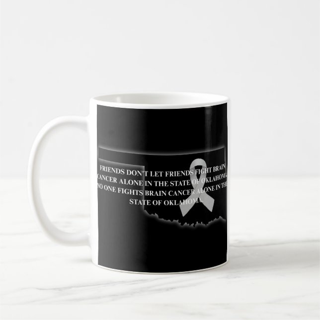 Brain Cancer Awareness in Oklahoma  Kaffeetasse (Links)