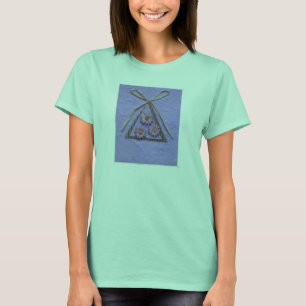 Brain Cancer Ribbon Triangle Long Sleeve T - Shirt
