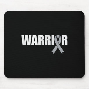 Brain Cancer Warrior - Weltkrebstag Mousepad