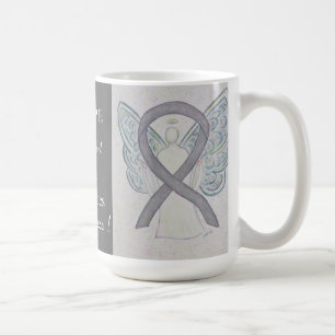 Brain Disabilities Awareness Ribbon Angel Tasse