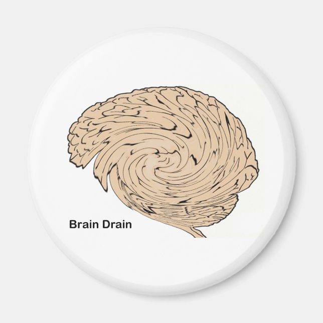 Brain Drain Magnet (Vorne)