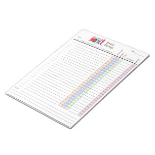 Brain Dump Notepad Notizblock