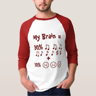 Brain Formula: Funny Zitat Raglan T-Shirt