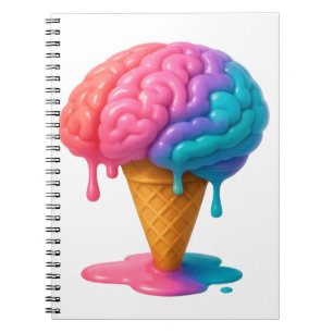 Brain Freeze: Süße Ideen schmelzen schnell Notizblock