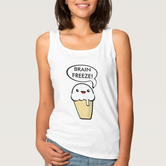 Brain Freeze Tank Top (Vorderseite)