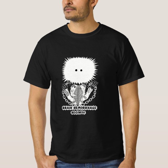 Brain Hämorrhage Platten 2025 Logo T-Shirt (Vorderseite)