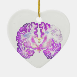Brain Keramik Ornament