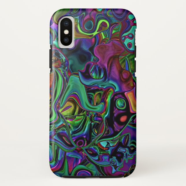 Brain Melt Case-Mate iPhone Hülle (Rückseite)