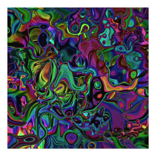 Brain Melt Foto Print