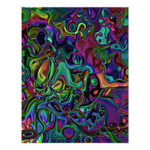 Brain Melt Fotodruck