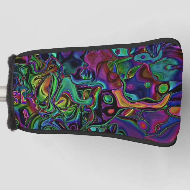 Brain Melt Golf Headcover (Vorderseite)