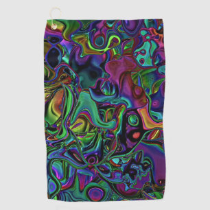 Brain Melt Golfhandtuch