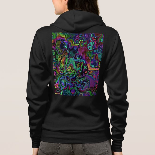 Brain Melt Hoodie (Rückseite)
