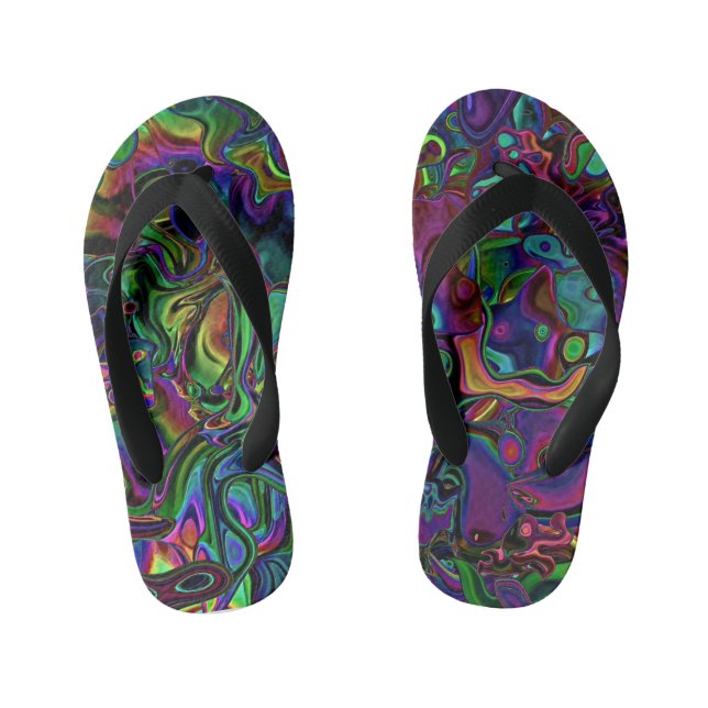 Brain Melt Kid's Flip Flops (Fußbett)