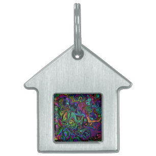 Brain Melt Pet ID Tag Tiermarke