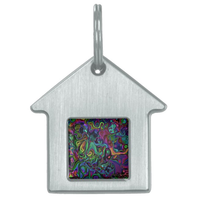 Brain Melt Pet ID Tag Tiermarke (Vorderseite)