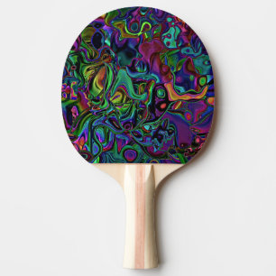 Brain Melt Ping Pong Paddle Tischtennis Schläger