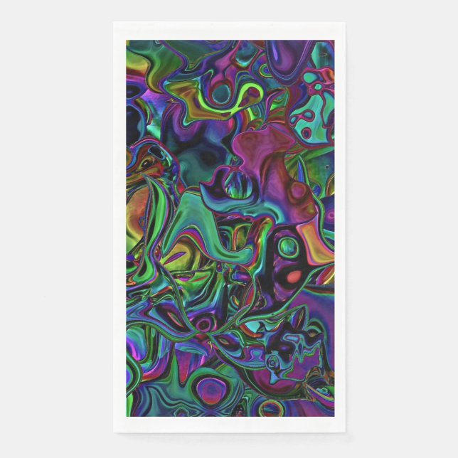 Brain Melt Serviette (Vorderseite)