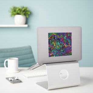 Brain Melt Sticker