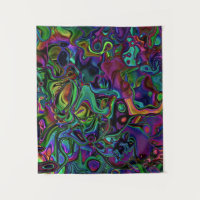 Brain Melt Tapestry