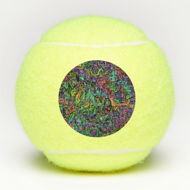 Brain Melt Tennis Balls Tennisbälle (Vorderseite)