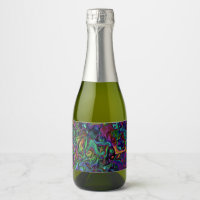 Brain Melt Wine Label