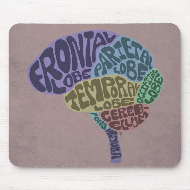 Brain Mousepad (Vorne)