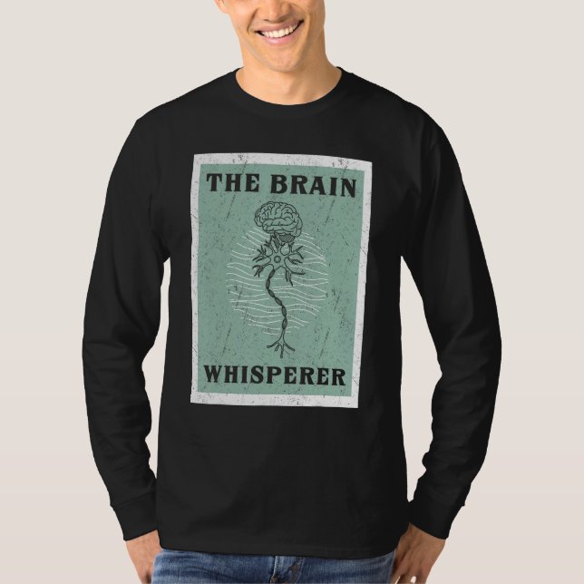 Brain neurons sciences neuroscience neurology anat T-Shirt (Vorderseite)