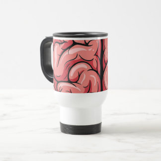 Brain Pattern Travel/Commuter Mug Reisebecher