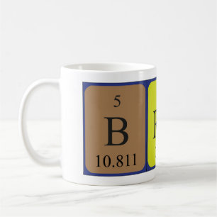 Brain Periodenname Tasse