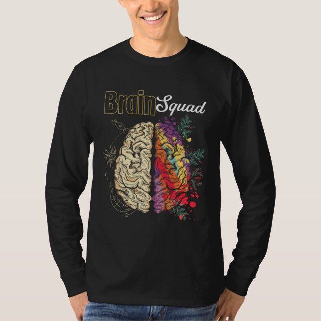 Brain Squad Medicine Neurosurgery Neurosurgeon T-Shirt (Vorderseite)