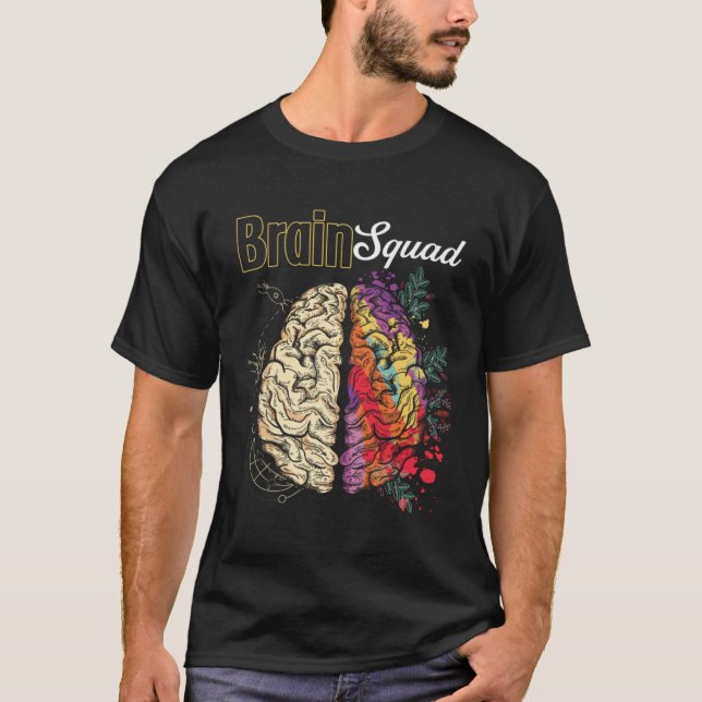 Brain Squad Medicine Neurosurgery Neurosurgeon T-Shirt (Vorderseite)