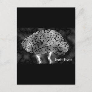 Brain Storm Postkarte