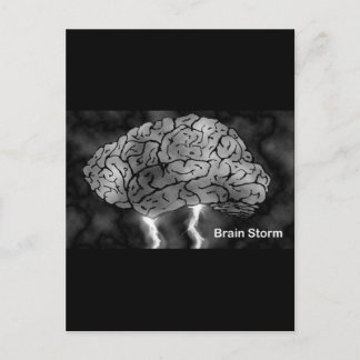 Brain Storm Postkarte