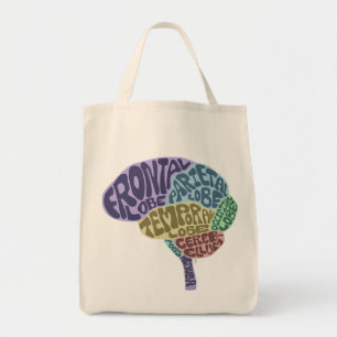 Brain Tote Bag Tragetasche