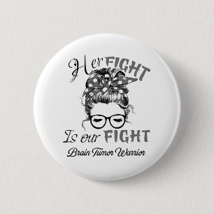 Brain Tumor Awareness Month Ribbon Geschenke Button