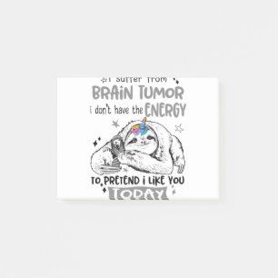 Brain Tumor Awareness Month Ribbon Gifts Post-it Klebezettel