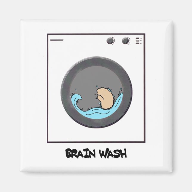 Brain Wash Magnet (Vorne)