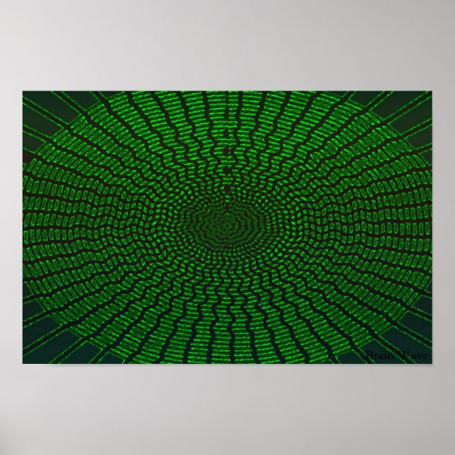 Brain Wave Poster (Vorne)