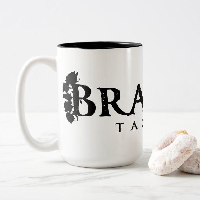 BRAINAIC SHEEK ZWEIFARBIGE TASSE (Mit Donut)