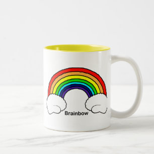 Brainbow Zweifarbige Tasse