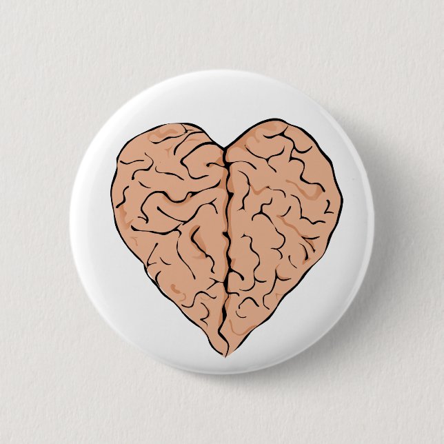 Brainheart Button (Vorderseite)