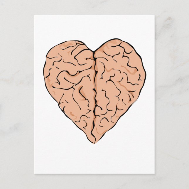 Brainheart Postkarte (Vorderseite)