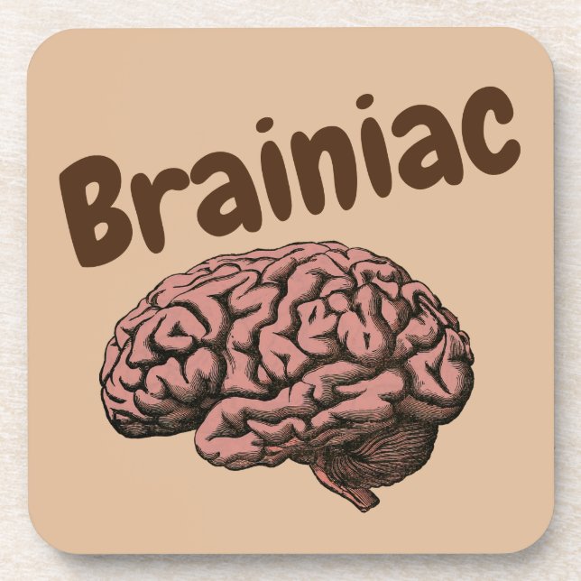 Brainiac Beverage Coaster Getränkeuntersetzer (Vorderseite)